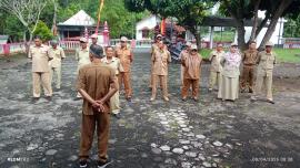 Pamong Jatiayu Gelar Apel Senin dan Matangkan Persiapan Mangayubagya Yuswa Dalem